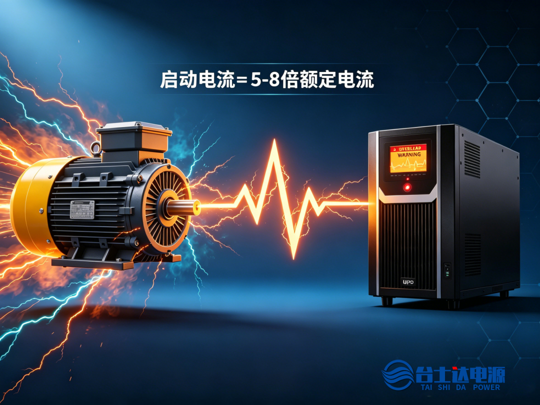 电机类设备UPS电源怎么选配？